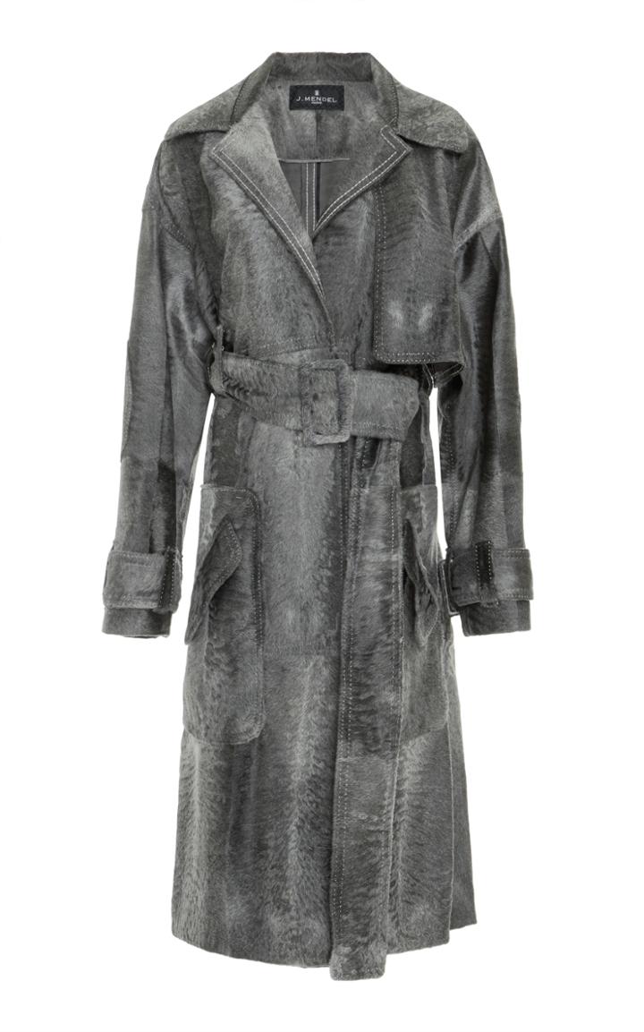 J. Mendel Fur Trench Coat