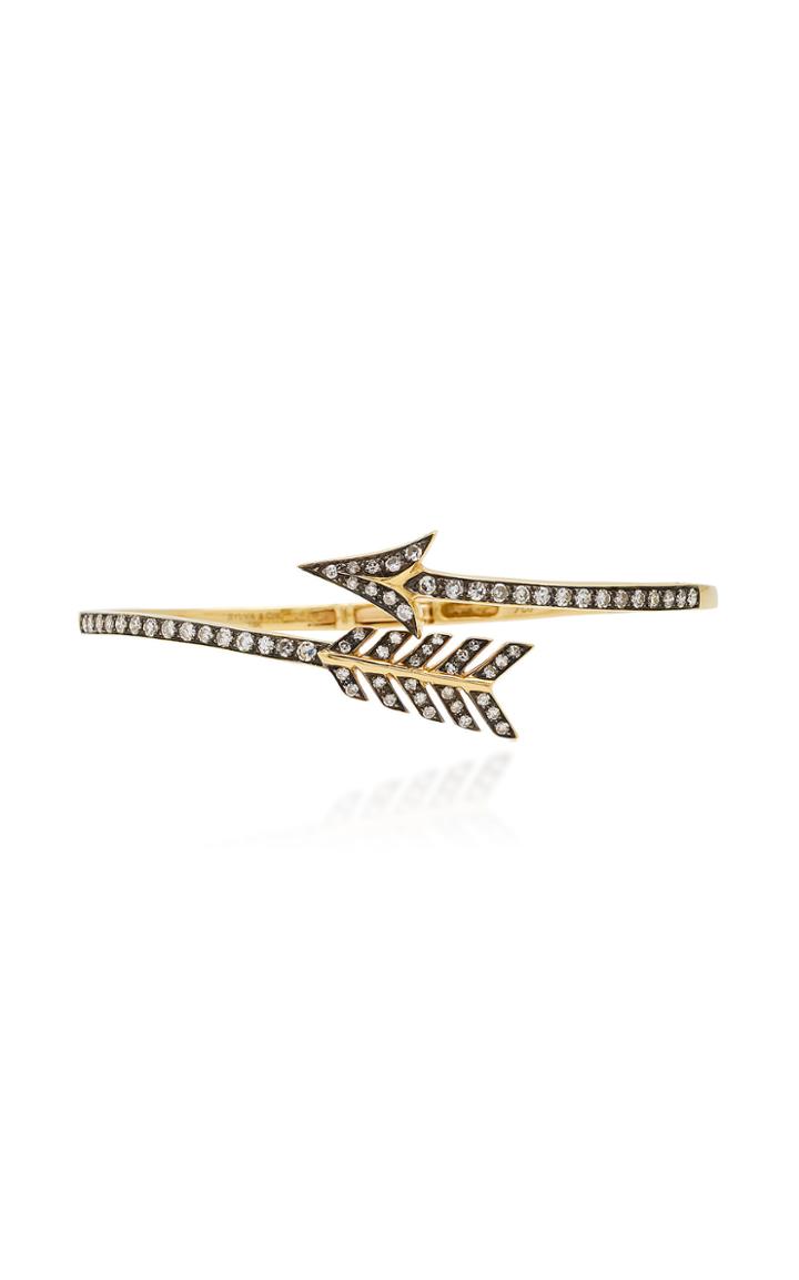 Sylva & Cie 18k Gold Diamond Bracelet