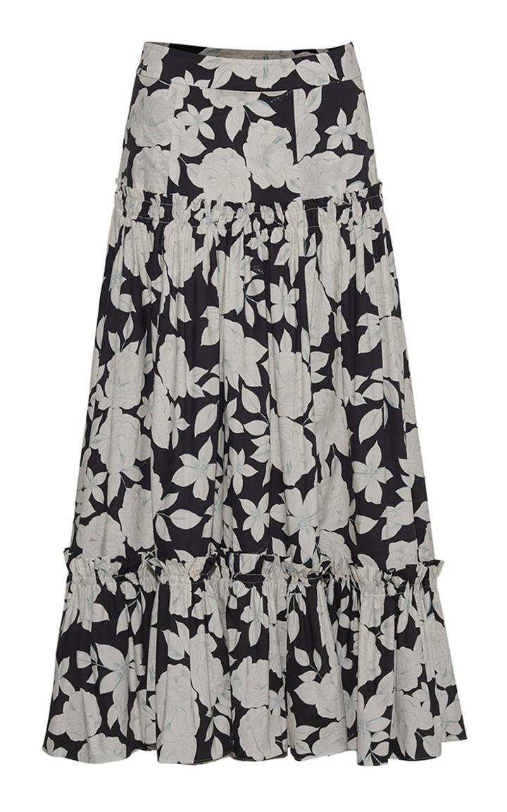 Moda Operandi Cara Cara Tisbury Cotton Poplin Skirt