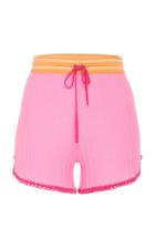 Moda Operandi Loveshackfancy Pax High Waist Cotton Short Size: Xs