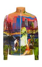 Prada Tecno Jersey Mix Media Jacket