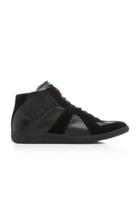 Maison Margiela Replica High Top Suede Sneakers