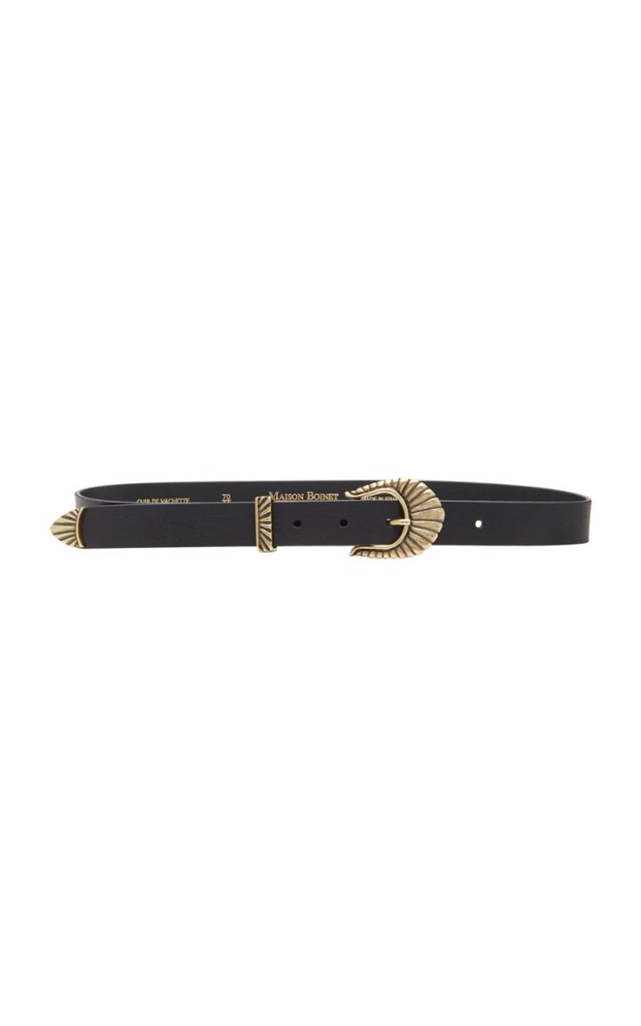 Maison Boinet Leather Belt