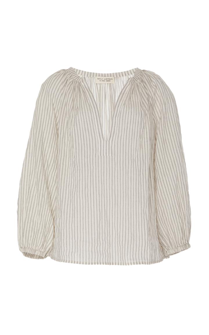 Moda Operandi Nili Lotan Brooke Cotton-blend Top Size: Xs