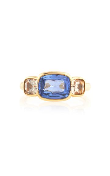 Bayco Blue & Yellow Sapphire Ring