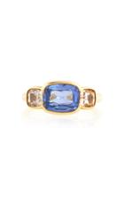 Bayco Blue & Yellow Sapphire Ring