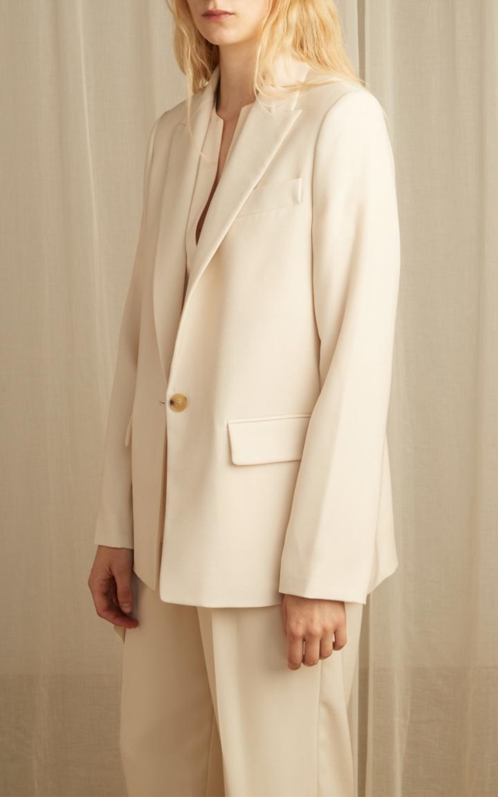 Moda Operandi Vince Boxy-fit Crepe Blazer
