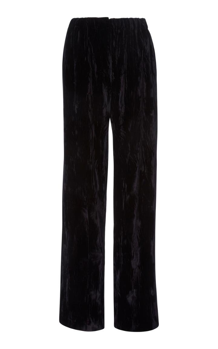 Christopher Kane Crushed Velvet Trouser