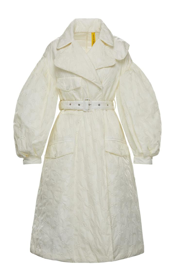 Moncler Genius + Simone Rocha Dinah Oversized Belted Shell Coat