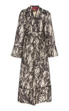 For Restless Sleepers Nomos Printed Silk Blend Maxi Dress