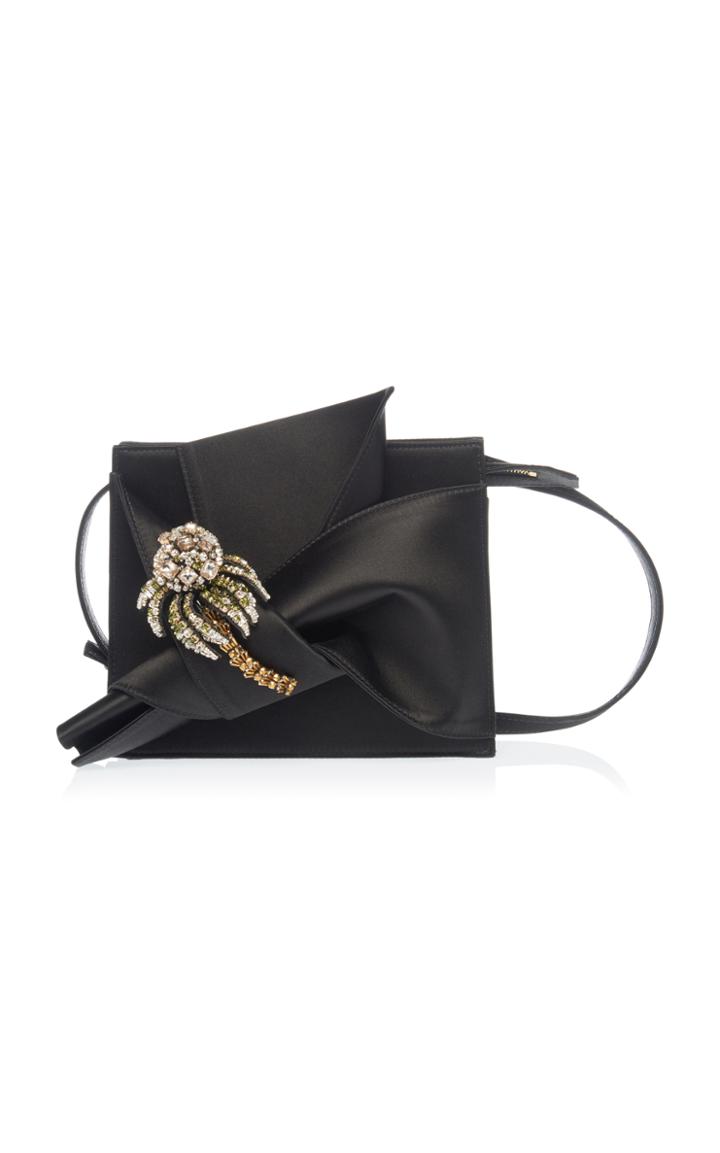N 21 N&deg;21 Satin Shoulder Bow Bag