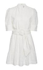 Rebecca Vallance Valentina Broderie Anglaise Cotton Mini Dress