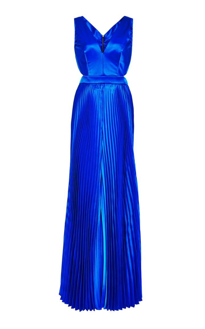 Moda Operandi Semsem Pleated Satin Jumpsuit Size: 2