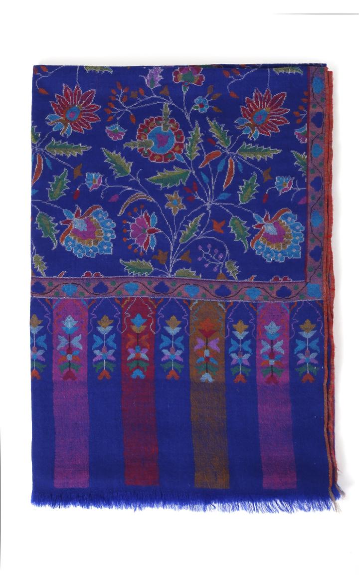Kashmir Loom Kani Poshkar Thehrekar Shawl