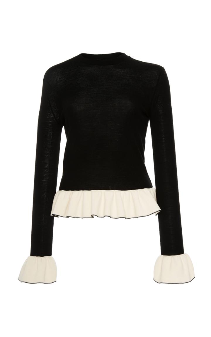 Khaite Claudia Peplum Sweater