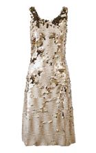 Anouki Sparkly Gold Dress