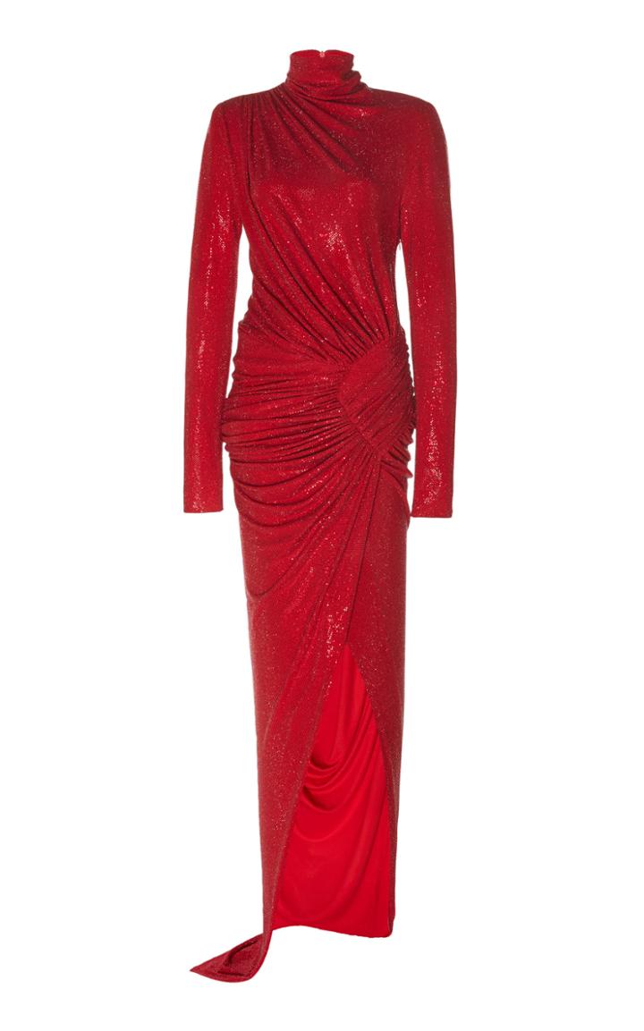 Alexandre Vauthier Turtleneck Gown