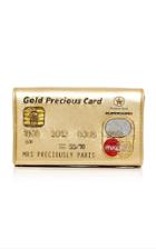 Preciously Paris Customizable Mini Gold Precious Clutch