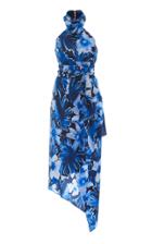 Michael Kors Collection Twisted Silk Halter Dress