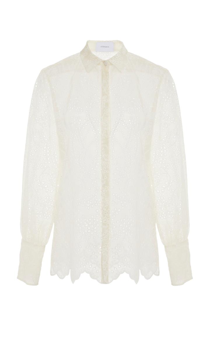 Marchesa Eyelet Blouse