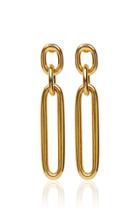 Moda Operandi Ben-amun Gold-plated Drop Link Earrings