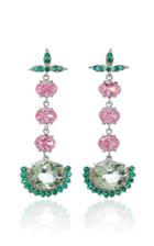Eden Presley Green Amethyst Emerald Earrings