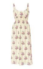 Emilia Wickstead Giovanna Silk Crepe De Chine Sleeveless Dress