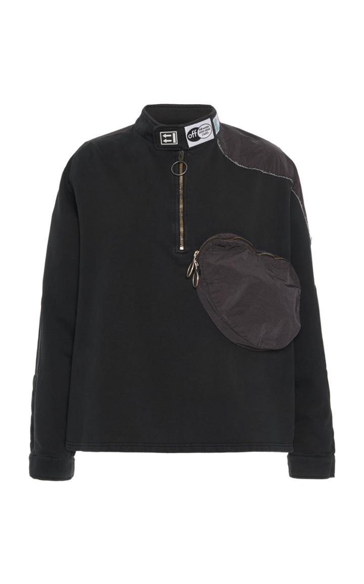 Off-white C/o Virgil Abloh Parachute Moto Fleece