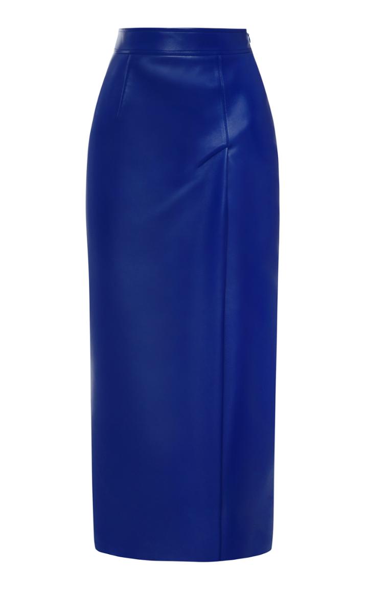 Moda Operandi Aleksandre Akhalkatsishvili High-rise Faux Leather Pencil Skirt