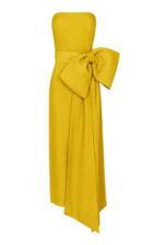 Rebecca Vallance Greta Bow Midi Gown