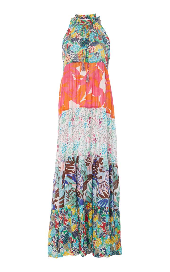 Christophe Sauvat Patchwork Lailai Dress