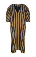 By. Bonnie Young Striped V-neck Dress
