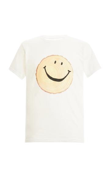 Kapital Smiley-face Cotton T-shirt
