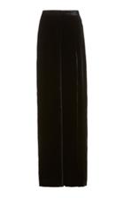 Moda Operandi Zuhair Murad High-rise Velvet Wide-leg Pants