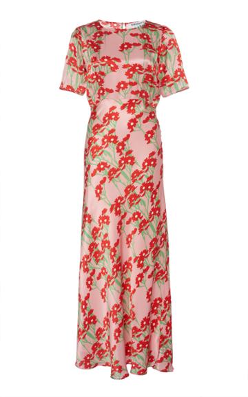 Bernadette Antwerp Jackie Silk Midi Dress