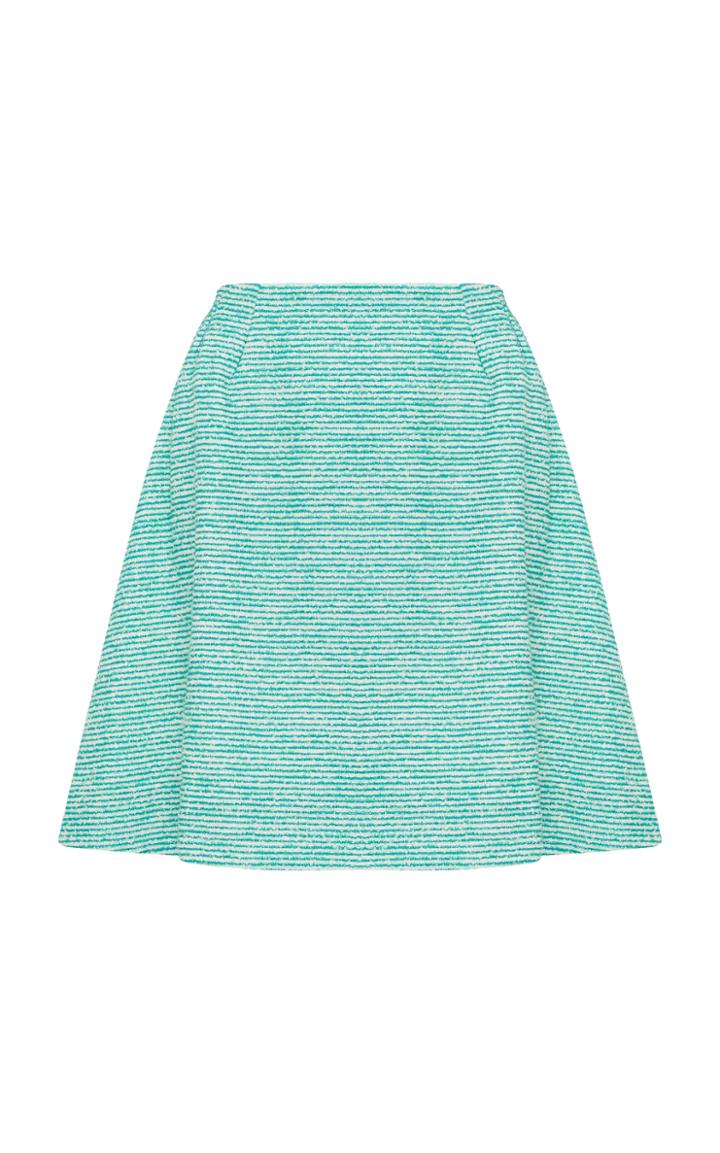 Razan Alazzouni Tweed A-line Skirt