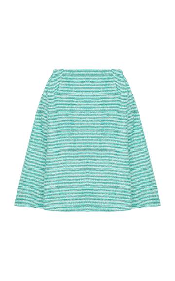 Razan Alazzouni Tweed A-line Skirt