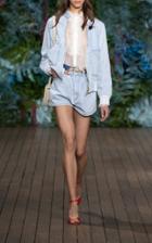 Alberta Ferretti Dyed Cotton Jacket
