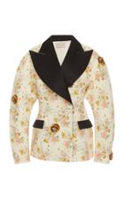 Christopher Kane Archive Floral Double Breasted Jacket