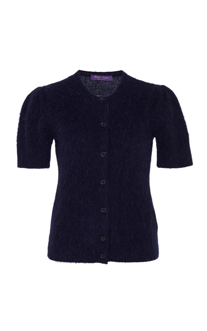 Ralph Lauren Short-sleeve Cashmere-silk Cardigan