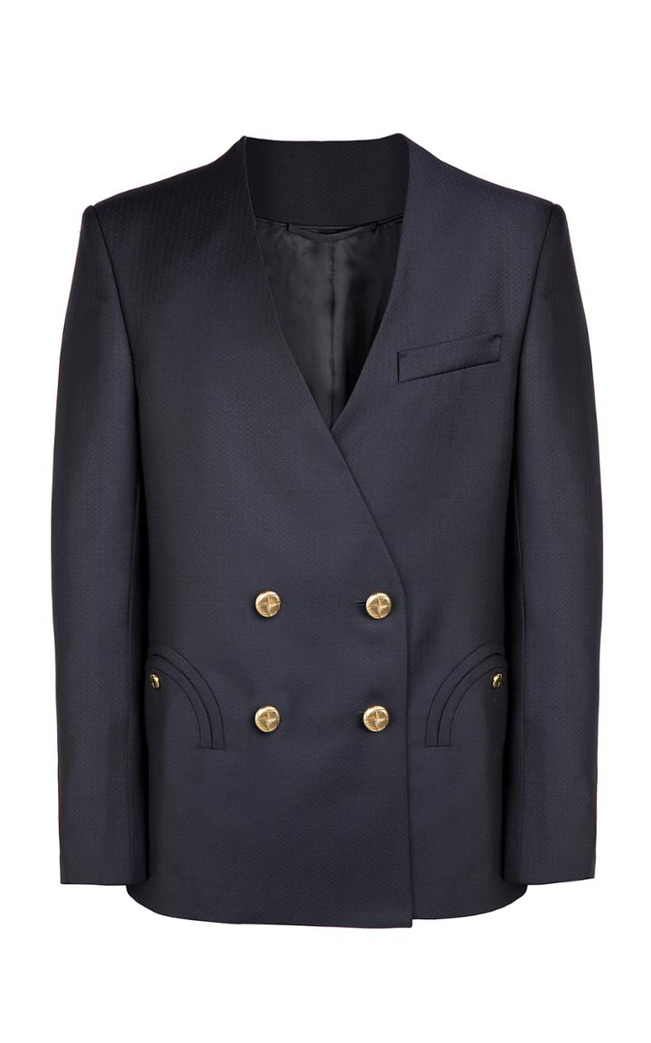 Moda Operandi Blaz Milano Spirit Wool-twill Double-breasted Blazer