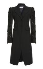 Moda Operandi Michael Kors Collection Floral-embroidered Gabardine Coat