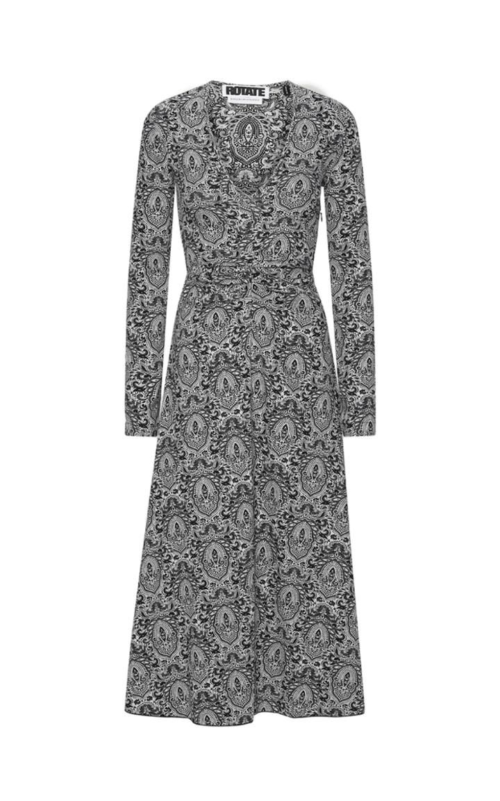 Moda Operandi Rotate Sierra Printed Georgette Dress