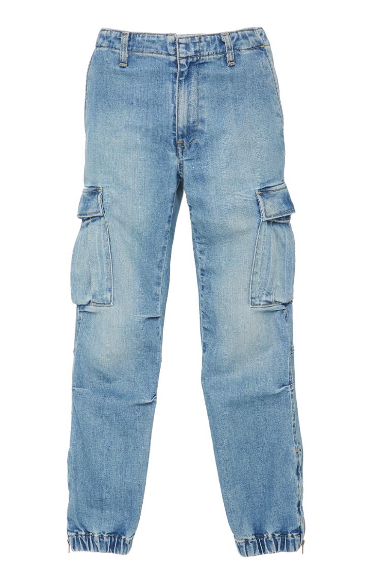 Nili Lotan Cargo French Stretch Denim Military Jean