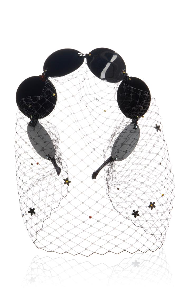 Yestadt Millinery Lion Veil Headband