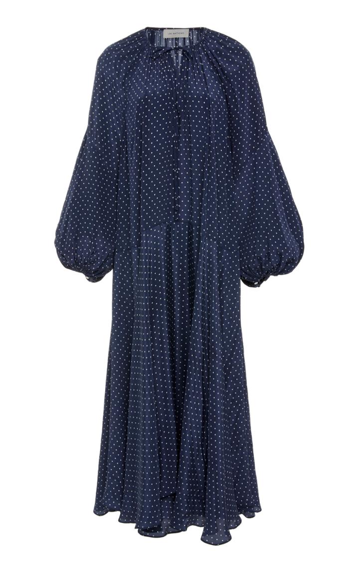 Lee Mathews Queenie Spot Maxi Dress