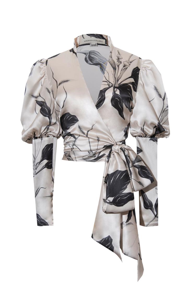 Moda Operandi Andres Otalora Derby Printed Silk Blouse