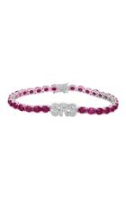 Moda Operandi Luisa Alexander Ruby Initial Tennis Bracelet