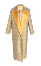 Sandra Mansour Umbrel Brocade Long Jacket