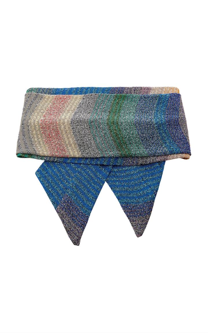 Missoni Rainbow Tie Headband